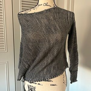 Authentic CHANEL asymmetric top